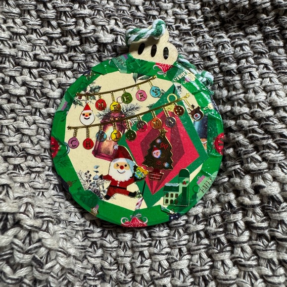 New Handmade 3”x3” wooden “Merry Christmas” tree ornament $11 - Picture 5 of 8